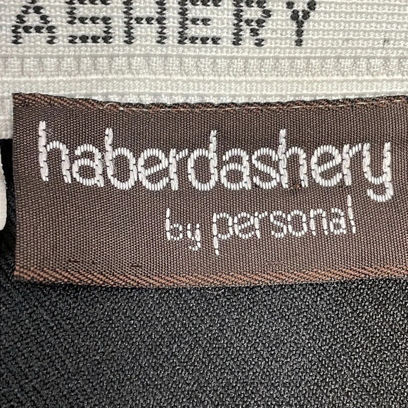 Vintage Haberdashery by Personal Black Waist Watcher Skirt 8 - Picture 13 of 16